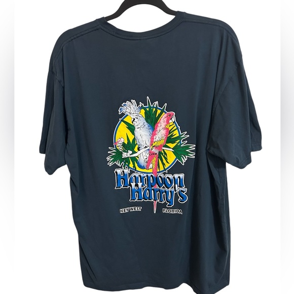 Blue Key West Harpoon Harry’s T-shirt - Picture 1 of 10